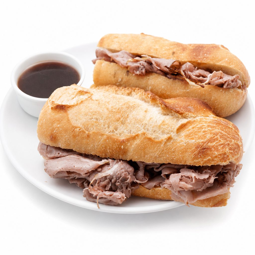 French Dip Sandwich.